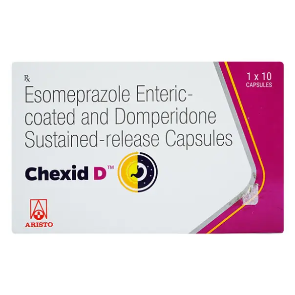 Chexid D 30mg/40mg Capsule